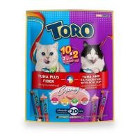 ราคา ขนมแมวเลีย โทโรโทโร่ toro toro ขนาด 15 กรัม บรรจุ 20 ซอง ต่อแพค ขนมแมว แมวเลีย สำหรับแมวโต ลูกแมว (21181864975)