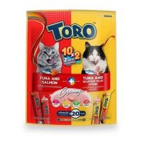 ราคา ขนมแมวเลีย โทโรโทโร่ toro toro ขนาด 15 กรัม บรรจุ 20 ซอง ต่อแพค ขนมแมว แมวเลีย สำหรับแมวโต ลูกแมว (21181864976)