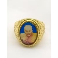 ราคา แหวนหลวงปู่ทวด เป็นเนื้อสแตนเลสยิงเลเซอร์แท้ 100 (21215119882)