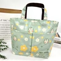 ราคา กระเป๋าผู้หญิง กระเป๋าผ้าเคลือบทรงมน กว้าง 14 สูง10 หนา 4 ใส่ A4 ได้ ถุงช้อปปิ้ง กระเป๋าถือผู้หญิง กระเป๋าถือ (21332256356)