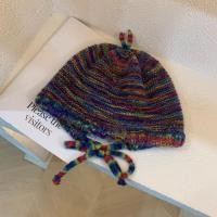 ราคา KOKO หมวกไหมพรมถักสีรุ้ง น่ารัก อบอุ่น สำหรับนักเรียน ฤดูหนาว แฟชั่นสไตล์เกาหลี E513 (21350772921)