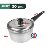 ราคา หม้อด้ามยาว หม้อต้มสแตนเลส 20cm 22cm (21611023984)