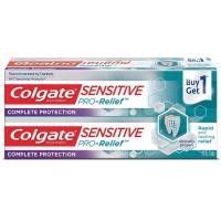 ราคา แพ็คคู่ Colgate Sensitive Pro Relief คอลเกต ยาสีฟัน เซนซิทีฟ โปรรีลีฟ ขนาด 110g 2 หลอด ลดการเสียวฟัน ได้รวดเร็ว ยาวนาน (21334963977)