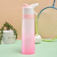 ราคา 700ML ขวดน้ำสเปรย์ความจุขนาดใหญ่ดื่มขวดพลาสติกสเปรย์ขวดน้ำกีฬา (15964912252)