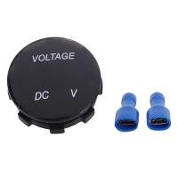 ราคา 12V 24V DC Voltmeter Car Monitor Motorcycle LED Red Waterproof Voltmeter (19763354516)