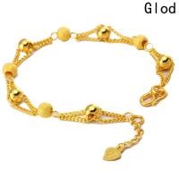 ราคา สร้อยข้อมือทองคำ14K สำหรับผู้หญิงเครื่องประดับลูกปัด16 3ซม (7801325698)
