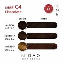ราคา NIGAO Fashion Hair Color นิกาโอะ แฮร์คัลเลอร์ ครีมย้อมผม โทนแฟชั่น แถมฟรี Developer 1ขวด (13959520192)