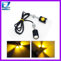 ราคา EZ online ไฟตาแมว LED 12V 1คู่ 2ชิ้น แสงสีส้ม ไฟ led Eagle Eyes 3Watt ไฟเลี้ยวแต่ง ไฟส่องป้ายทะเบียน อะไหล่รถมอไซค์ (9949541569)