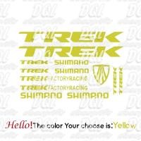 ราคา ใส TREK MTB ขี่จักรยานสติกเกอร์ไวนิลสะท้อนแสงสี Trek จักรยานเสือหมอบสติกเกอร์เฟรมจักรยานรูปลอกตกแต่ง (10035463798)