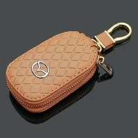 ราคา เคสกุญแจรถยนต์หนังสำหรับ Mazda 2 3 6 Axela CX3 CX30 CX5 CX7 CX8 CX9 MX5 MX30 BT50ที่หุ้มป้องกันกุญแจรถยนต์กรอบอุปกรณ์เสริมรถยนต์จี้หัวเข็มขัดพวงกุญแจ (18515644955)