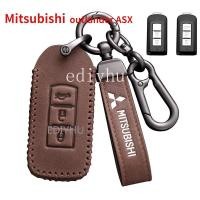 ราคา LAIFU Mitsubishi Outlander ปลอกหนังที่ใส่กุญแจสำหรับรถยนต์เคสปลอกกุญแจรีโมทรถยนต์ลายหนังสำหรับ Mitsubishi Pajero Outlander ASX Eclipse Cross Montero Xpander RVR รีโมทพวงกุญแจห้อย (19914625496)