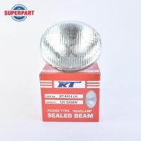 ราคา ไฟหน้ากลมใหญ่ KT 12V 3ขา 6014 KT ราคาต่อ 1 ชิ้น (12221447116)