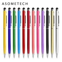 ราคา 2 In 1หน้าจอสัมผัสแบบสากลปากกา Stylus ปากกาลูกลื่น Pulpen สำหรับ IPad Air Mini Tablet Samsung iPhone Xiaomi VIVO OPPO สมาร์ทโฟน (7631343862)
