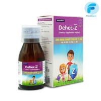 ราคา Dehec Z Zinc Syrup ดีเฮก ซี รสองุ่น วิตามินเสำหรับเด็ก 60 ML FC (21322505013)