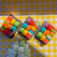 ราคา มาการองจิ๋ว มินิมาการอง macaroon โปร 3กล่อง 100บาท 1กล่องมี10ชิ้น (20596512224)