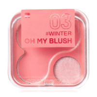 ราคา OH MY BLUSH 2P ORIGINAL 4 3g ทูพี ออริจินอล โอ้ มาย บลัช โอเอ็มบี บลัชออนไร้ฝุ่น รุ่นใหม่ (19215114309)