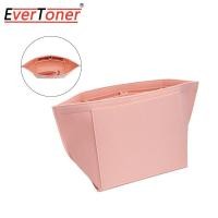 ราคา EverToner รู้สึกกระเป๋าจัดระเบียบสำหรับ Longchamp S m l กระเป๋าทรงสี่เหลี่ยมมีหูหิ้วสะพายไหล่แทรกกระเป๋าแบ่งช่องกระเป๋าถือที่ใส่เครื่องสำอางกระเป๋ามีผ้าซับในรองรับ Shaper (21231219524)