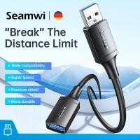 ราคา Seamwi USB Extension Cable USB 3 0 Extender Cord USB 3 0 Extend Charger Cable USB Male To Female 5Gbps Fast Data Transfer Cord (21531219302)
