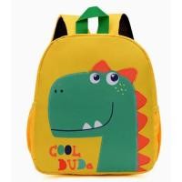 ราคา กระเป๋าหนังสืออนุบาลใหม่กระเป๋าหนังสือไดโนเสาร์การ์ตูนน่ารักกระเป๋าเป้สะพายหลังสำหรับเด็กผู้ชายและกระเป๋าใบเล็กสำหรับหญิงสาวป้องกัน (21171892703)