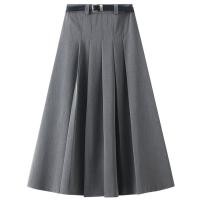 ราคา KaeKai พร้อมส่ง กระโปรงยาว อัดพลีท แฟชั่น ผู้หญิง พรางหุ่น ซิปหลังซ่อน ไม่ได้แถมเข็มขัดน้า ชุดนักเรียน สไตล์ เกาหลี (21373635136)