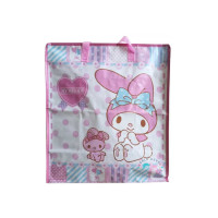 ราคา พร้อมส่ง ถุงช้อปปิ้ง ถุงกระสอบ มี 3ขนาด เนื้อผ้า PP Woven กระเป๋ากระสอบ ลิขสิทธิ์แท้ ซิปไนล่อน ทนทาน ใช้งานคุ้ม (20402520090)