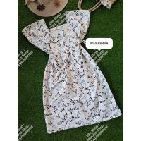 ราคา ชุดเดรสผ้าฝ้าย ผ้าฝ้ายพื้นเมือง แม่ๆสามารถใส่ชุดคลุมท้องได้ (21696734104)