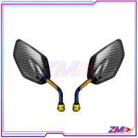 ราคา กระจกปลายแฮนด์ กระจกแต่ง ลายเคฟล่า คาร์บอน เกลียว สำหรับมอเตอร์ไซค์ทุกรุ่น (21461323154)