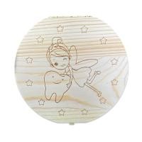 ราคา XINYANG941727จัดฟันน้ำนมกล่องฟันเด็กเก็บฟันไม้กล่องเก็บของฟันทนทานประหยัดของขวัญกล่องฟันเด็กทารก (21124086030)