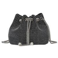 ราคา พร้อมส่ง กระเป๋าเพชรทรงขนมจีบ งานวิ้ง สายเลสหนา (21650728712)