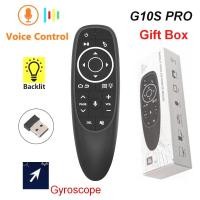 ราคา G10S G10S Pro Air Mouse รีโมทคอนโทรล2 4GHz มินิไร้สายไจโรสโคป IR การเรียนรู้สำหรับ Android TV Box HK1 H96 MAX X96 MINI (21487221507)