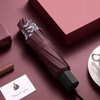 ราคา ร่มพับได้ร่มกันกระแทกสิบชิ้นกันลมผ้ากันฝนกันฝนกันแดดใช้งานได้อเนกประสงค์ใช้ได้สองแบบ (21170938017)