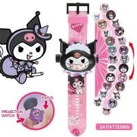 ราคา HOBIBEAR นาฬิกาของเล่นเด็กลาย Kuromi นาฬิกาโปรเจคเตอร์อบเชย Dog Hello คิตตี้เคที Melody นาฬิกาโปรเจคเตอร์ (21678146467)