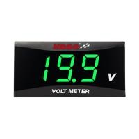 ราคา KOSO โวลต์มิเตอร์12V 60Vโวลต์มิเตอร์แสดงผลดิจิทัล LED สำหรับรถยนต์และโวลต์มิเตอร์มอร์เตอร์ไซด์ (21701967006)