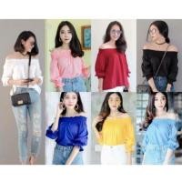 ราคา NF008 เสื้อปาดไหล่สม็อค อกถึง 54 สาวอวบ สาวอ้วน ไซส์ใหญ่ (19399481086)