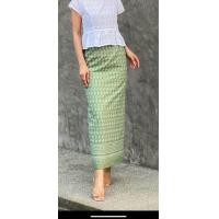 ราคา ผ้าถุงมัดเอวลายขอ ผ้าฝ้ายพิมพ์ลาย (21394515218)