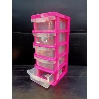 ราคา ตู้ลิ้นชัก ตู้ลิ้นชักพลาสติก 5 ชั้น ถอดประกอบได้ ลิ้นชักเก็บของ ตู้เก็บของ ขนาด ส45 ก27ล22 cm No 5 ทำจากพลาสติก หนา แข็งแรง ทนทาน (11793867711)