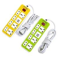 ราคา ปลั๊กไฟ CKML รุ่น 1524U พร้อมช่องเสียบไฟผ่าน USB รางปลั๊กพ่วง ปลั๊กพ่วง (19625981478)