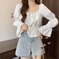 ราคา เสื้อปาดไหล่แขนยาวจั๊ม โบว์อก สาวอวบ สาวอ้วน ไซส์ใหญ่ (19004760673)