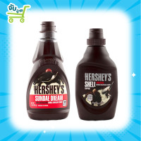 ราคา เฮอร์ชีส์ ไซรัปชนิดถุง Hershey Chocolate Syrup น้ำเชื่อมสำหรับเครื่องดื่ม ไอศครีม และเบเกอรี่ ขนาด 309 กรัม โกแลต (12668145749)