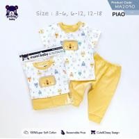 ราคา Mami baby ชุดเซ็ท เด็กผู้หญิง เด็กผู้ชาย เสื้อแขนสั้น กางเกงขายาว 3เดือน 18เดือน 3 6M 6 12M 12 18M (21760831966)