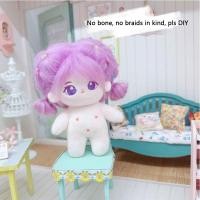ราคา 10cm Have bone No bone Doll Purple Hair Cute Dolls Karina Winter Jennie Rose Jisoo Lisa Idol Girls Collection Gift (21732177611)