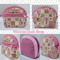 ราคา กระเป๋าสตางค์ 2 ซิป กระเป๋าผ้าแฮนด์เมด (21724616678)