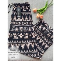 ราคา TUKTA239 กางเกงอัดพลีทลายดอก กางเกงแมวอัดพลีท กางเกงแฟชั่นเกาหลี ผ้านุ่มเด้งใส่สบาย (21595045601)