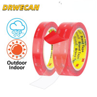 ราคา 3M Scotch VHB 4910 Quality Outdoor Permanent Transparent Acrylic Double Side Sided Mounting Foam Tape UV Resistant (10704395650)