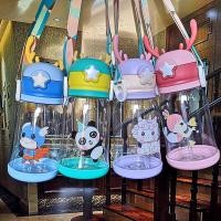 ราคา แก้วน้ำขายดีสำหรับเด็กผู้หญิงถ้วยน้ำพลาสติกขวดน้ำนักกีฬาแก้วน้ำน่ารักฤดูร้อนแก้วอินเทรนด500ML (16152351847)