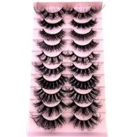 ราคา ขนตาปลอมขนมิงค์8 25มม คละ10คู่ขนตาขนมิงค์3D ยุ่งเหยิงขายส่ง (21431410351)