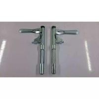 ราคา W ZSHOO กลอนประตู กลอนประตูเหล็ก กลอนประตูรั้ว กลอนลงดิน 6นิ้ว 10นิ้ว 17นิ้ว สีเงิน ซ้าย ขวา (21508604501)