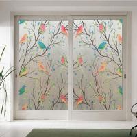 ราคา ฟิล์มติดกระจก ยาว2เมตร แบบสุญญากาศ Glass sticker แถมไม้รีด ติดง่าย เพิ่มความเป็นส่วนตัว สติ๊กเกอร์ติดกระจกบ้าน สติ๊กเกอร์ประตูกระจก (21687019894)