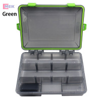 ราคา MEIK Fishing Tackle Box อุปกรณ์ตกปลาเหยื่อล่อเบ็ดกล่องพลาสติกเก็บเคส (20384329794)