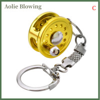 ราคา Aolie รอกตกปลาทำจากโลหะผสม1ชิ้นพวงกุญแจพวงกุญแจรอกตกปลากลางแจ้ง (20220548850)